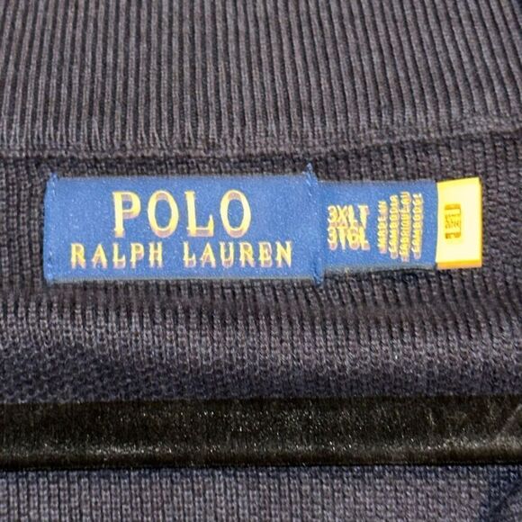 NWT POLO Ralph Lauren 1/4 Zip Sweater Pullover Sweater - Picture 3 of 4